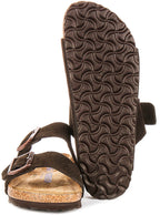Birkenstock Arizona Softfootbed In Moca | Narrow Fit