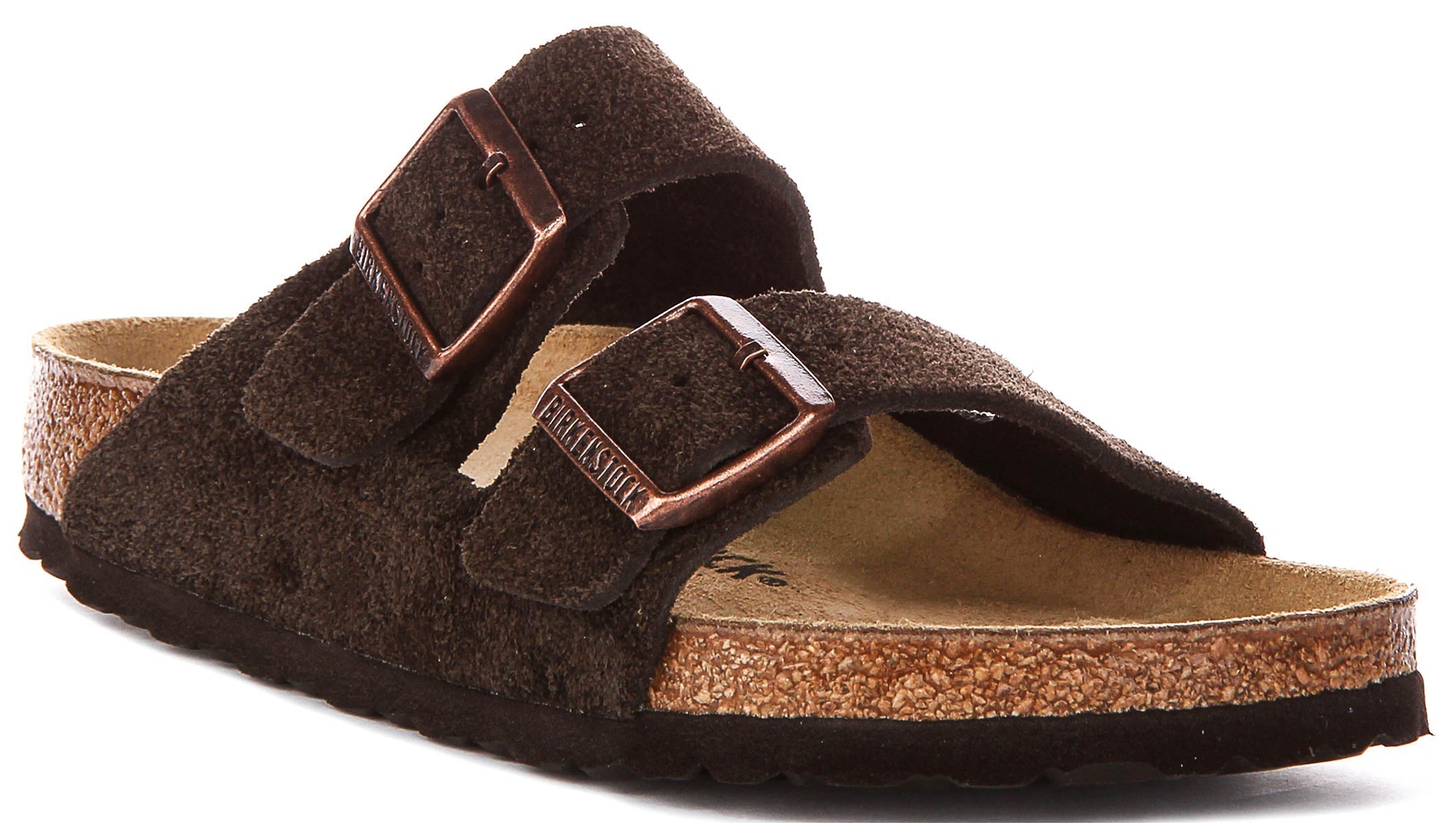 Birkenstock Arizon Bs In Moca Suede| Regular Fit Main image