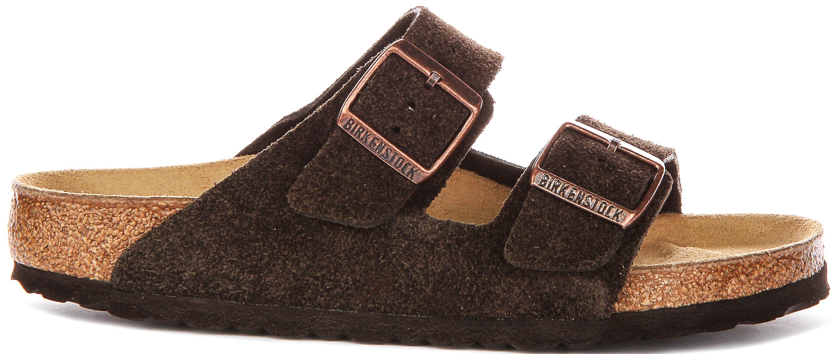 Birkenstock Arizon Bs In Moca Suede| Regular Fit Secondary image