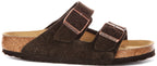 Birkenstock Arizon Bs In Moca Suede| Regular Fit