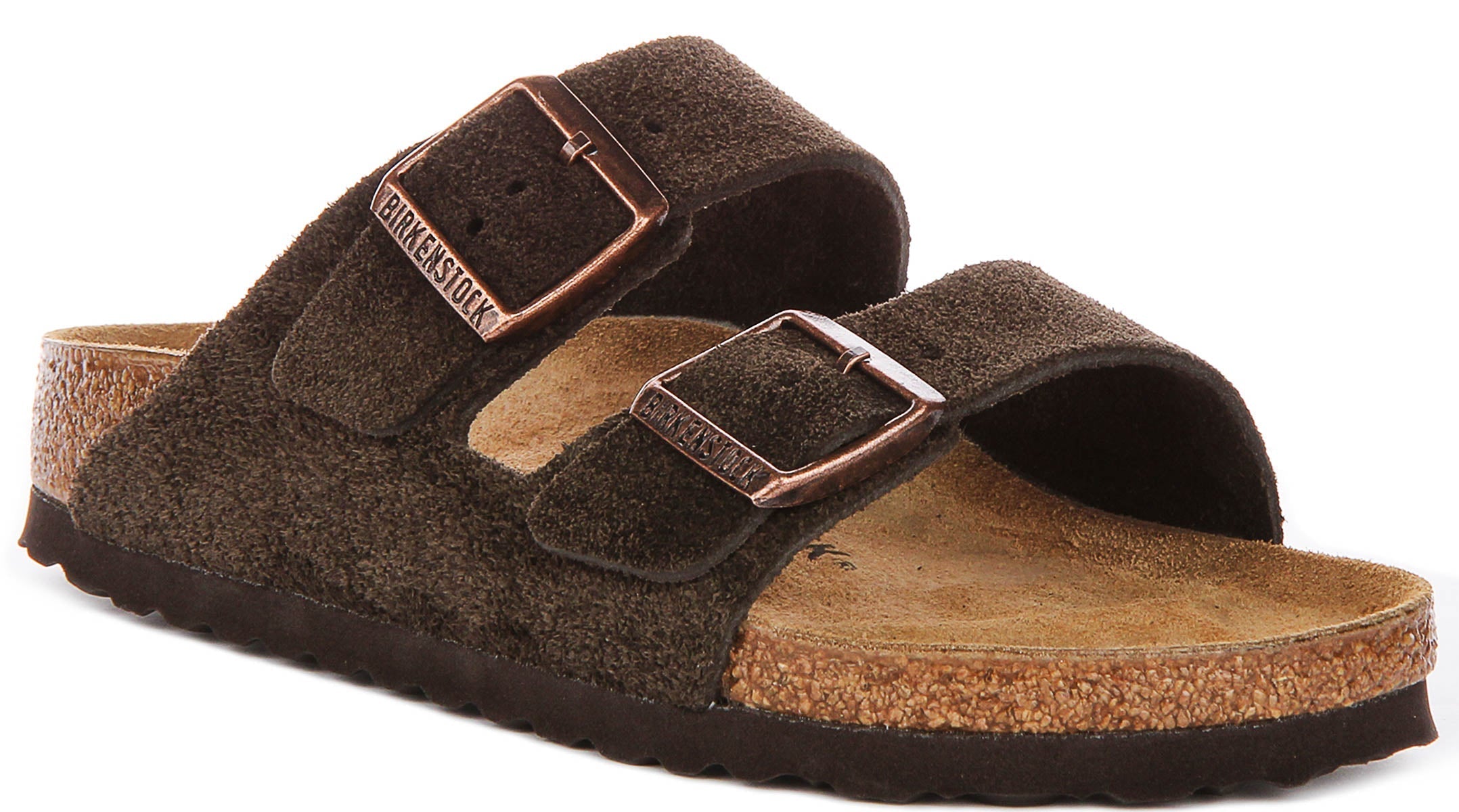 Birkenstock Arizona Bs In Moca | Narrow Fit Main image