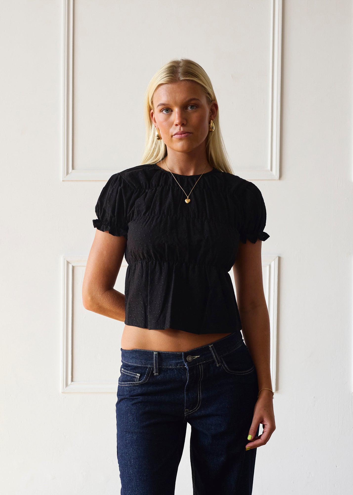 Etta Blouse - Black Main image