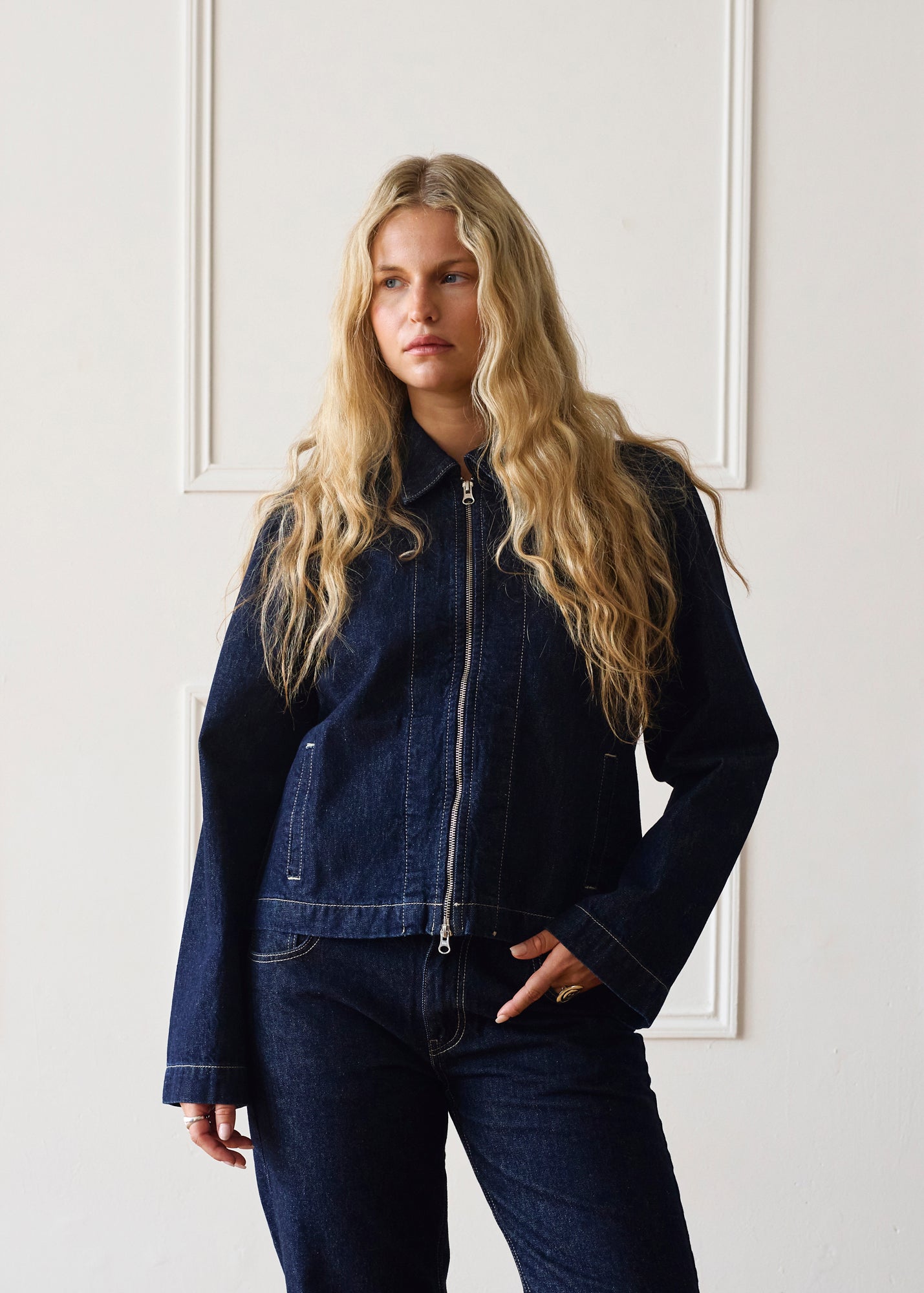 Hani Jacket - Dark Wash