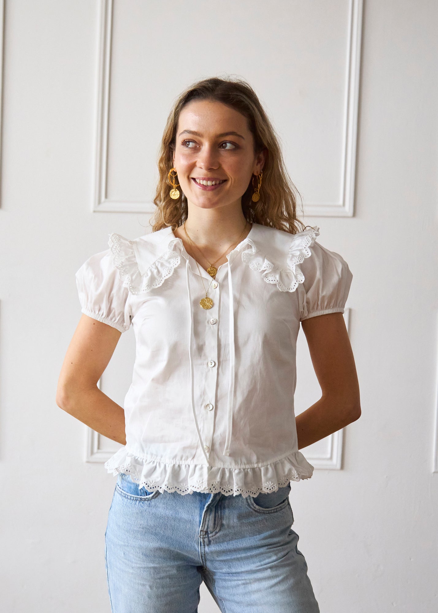 Billie Blouse - Short Sleeve Secondary image
