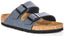 Birkenstock Arizona Bs In Navy For Juniors | Regular Fit
