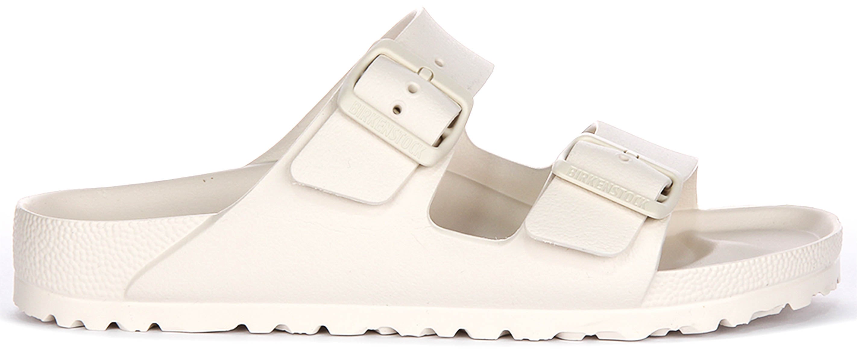 Birkenstock Arizona Eva In Off White | Narrow Fit Secondary image