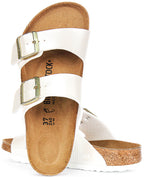 Birkenstock Arizona BS en Blanc Perle pour Enfant | Coupe Standard
