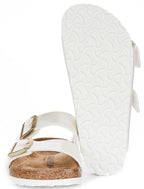Birkenstock Arizona BS en Blanc Perle pour Enfant | Coupe Standard