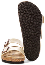 Birkenstock Arizona Bs en Blanc Perle | Coupe Standard