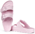 Birkenstock Arizona Eva en Rose | Coupe Étroit