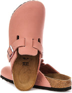 Birkenstock Boston Kids Bs In Pink For Juniors | Narrow Fit