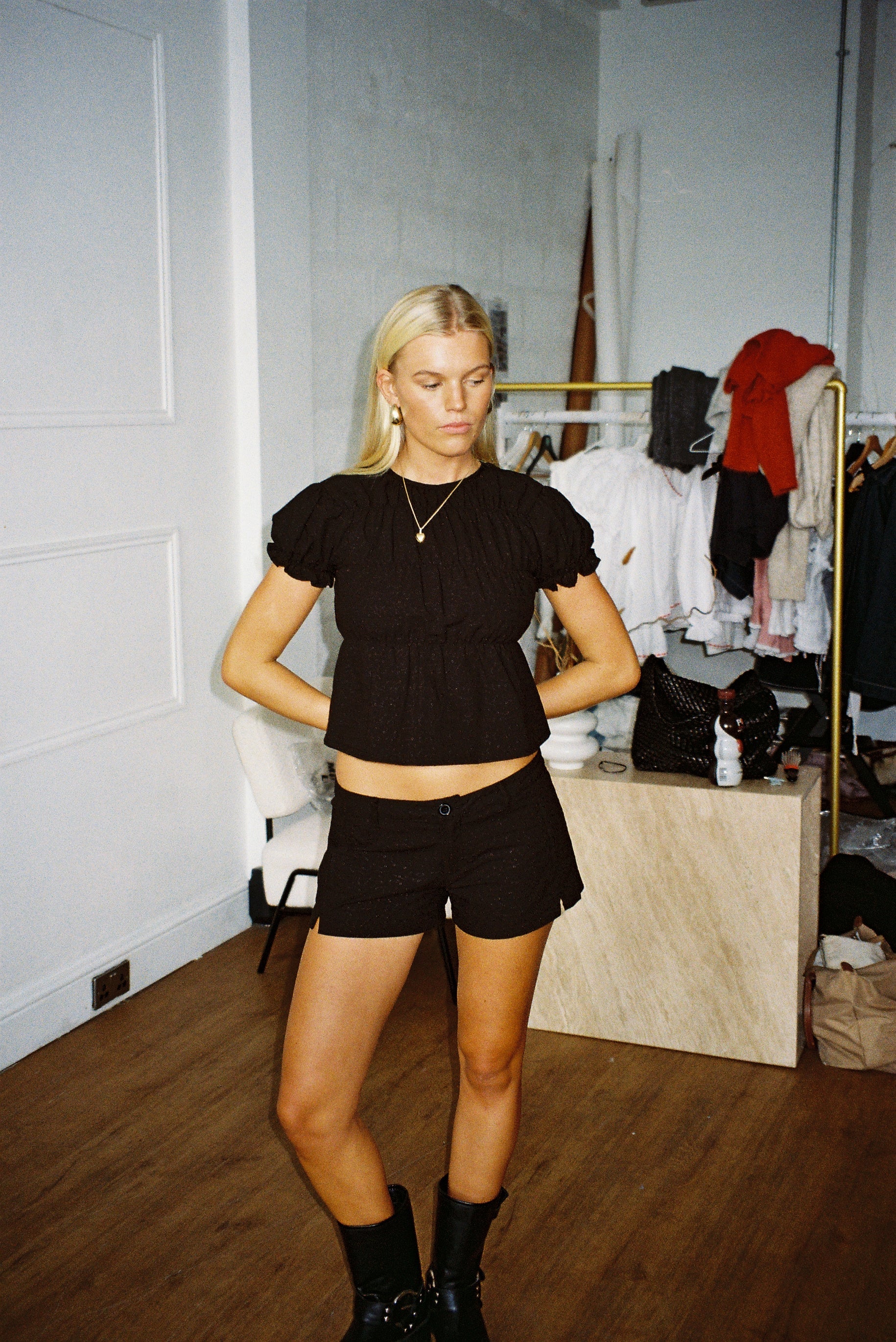 Mini Shorts - Black