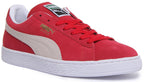 Puma Suede Classic + Baskets à lacets rouges poure