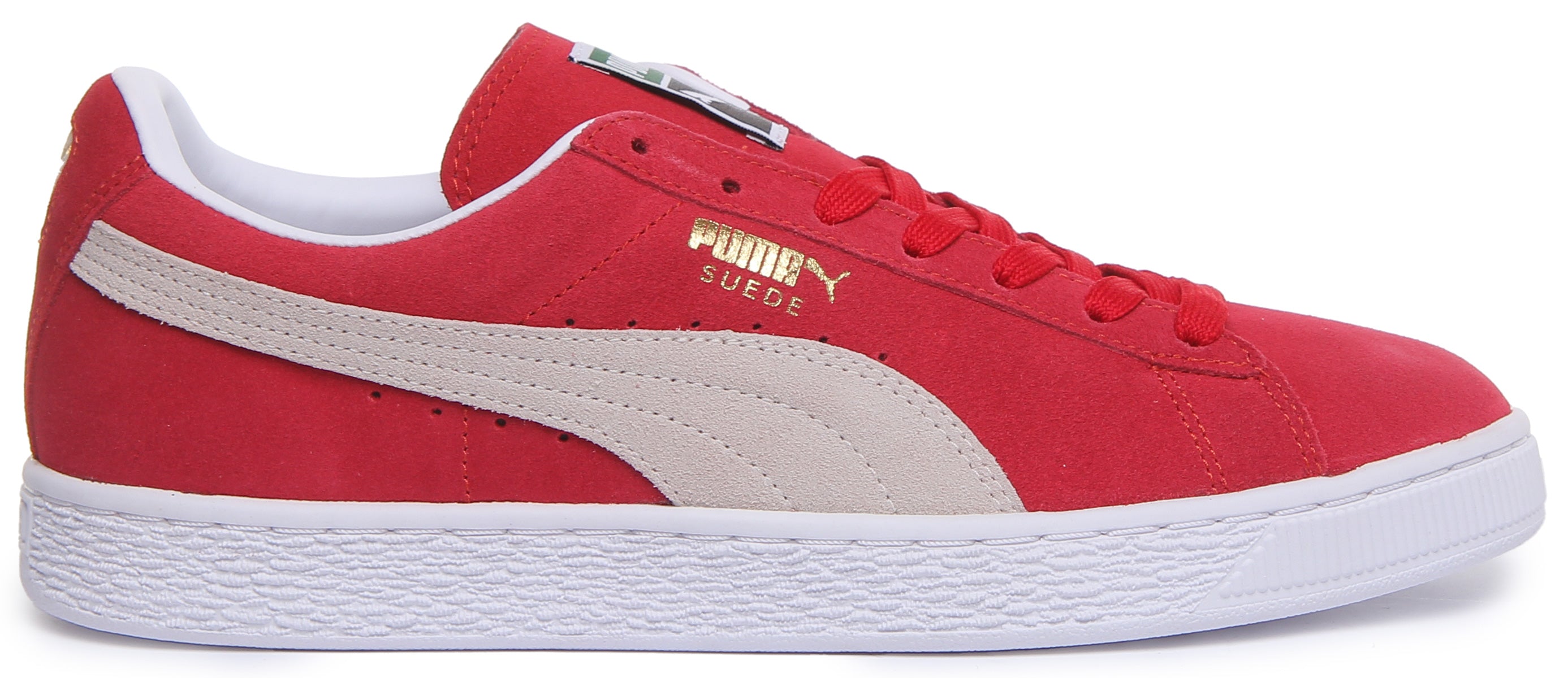 Puma Suede Classic + Baskets à lacets rouges poure Secondary image