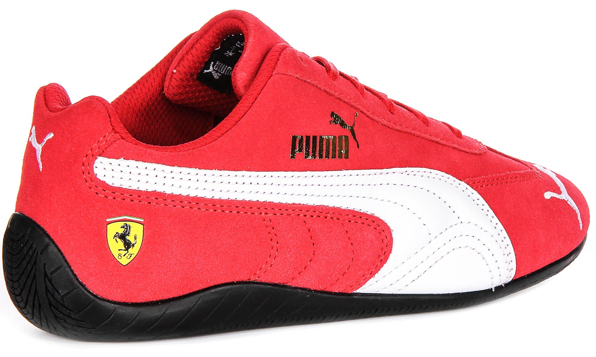Puma X Ferrari Speedcat en Rouge Blanc Secondary image