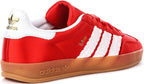 Adidas Gazelle Indoor J In Red White For Youth