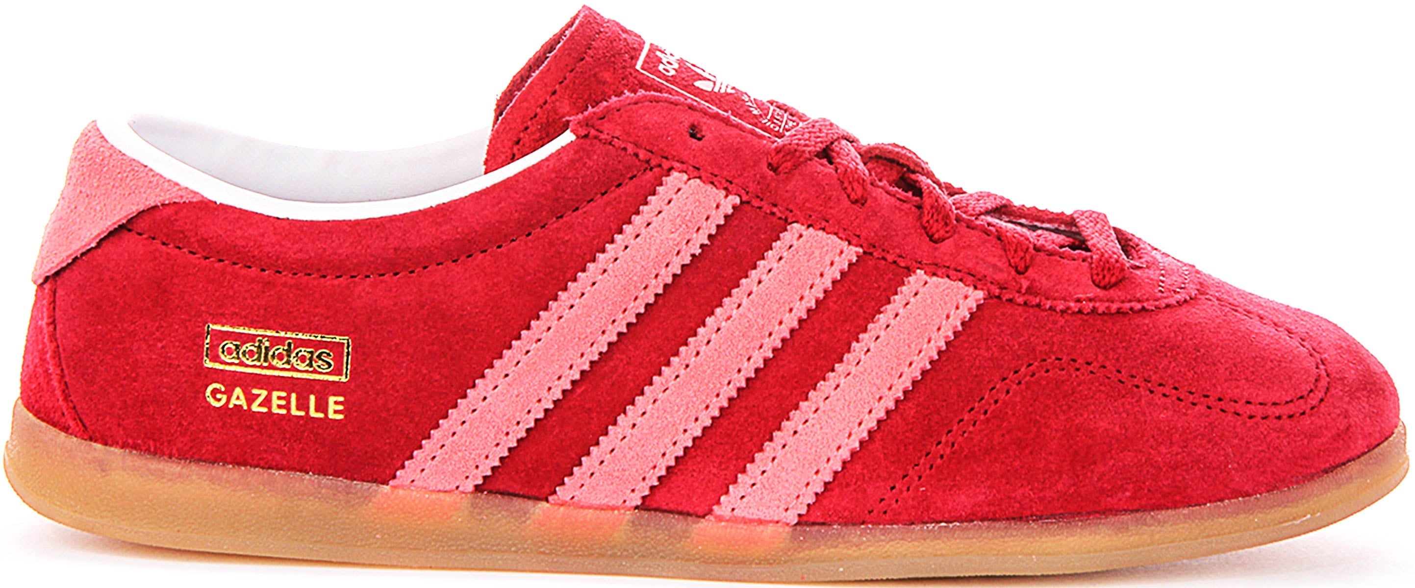 Adidas Gazelle Lo Pro In Red White For Women Secondary image