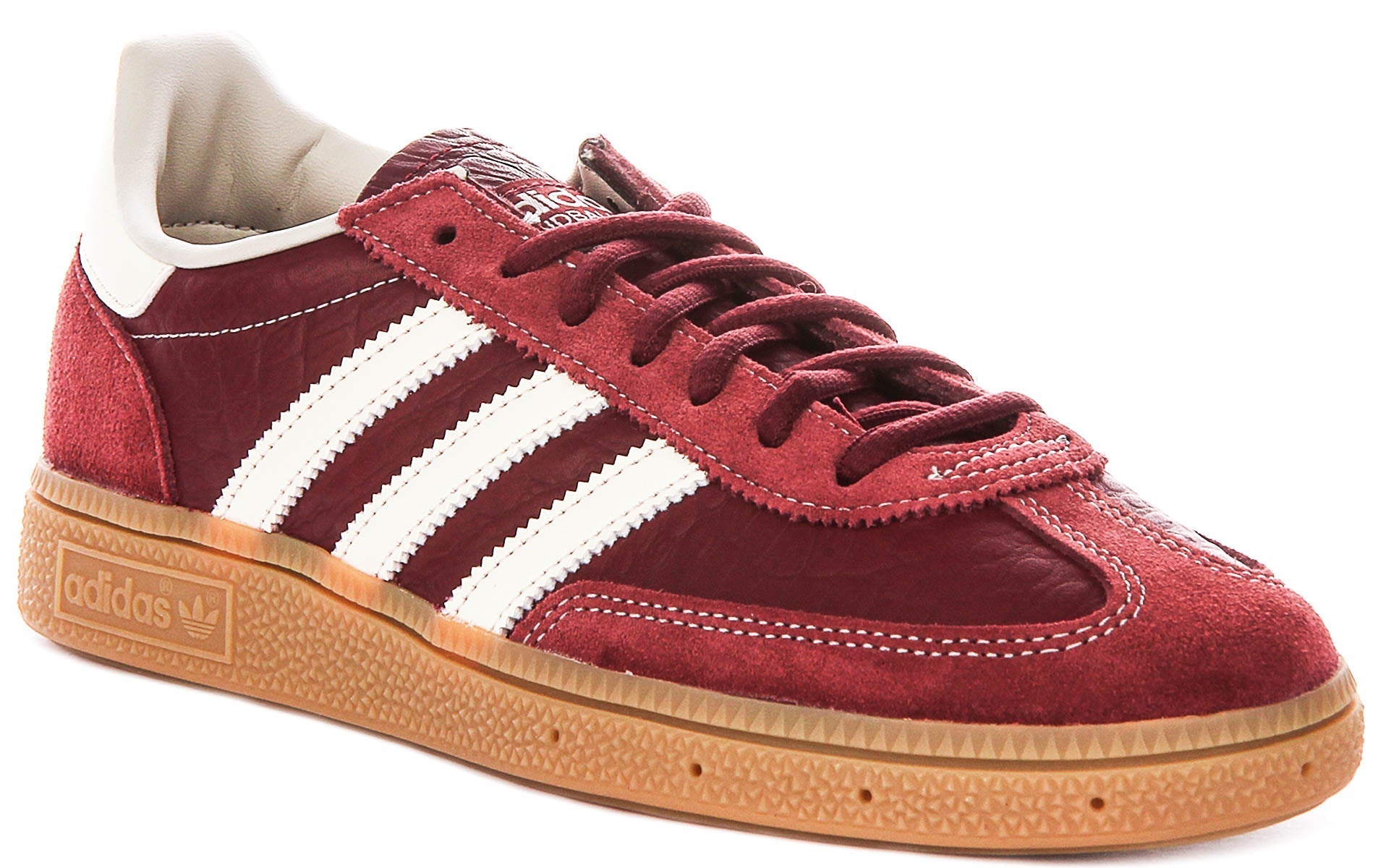 Adidas Handball Spezial In Red Croc Effect Main image