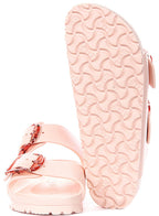 Birkenstock Arizona Big Buckle Eva In Rose For Women | Narrow Fit