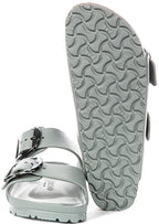 Birkenstock Arizona Big Buckle Eva In Sage Green For Women | Narrow Fit