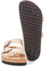 Birkenstock Arizona Floral Kids In Sand For Kid | Regular Fit