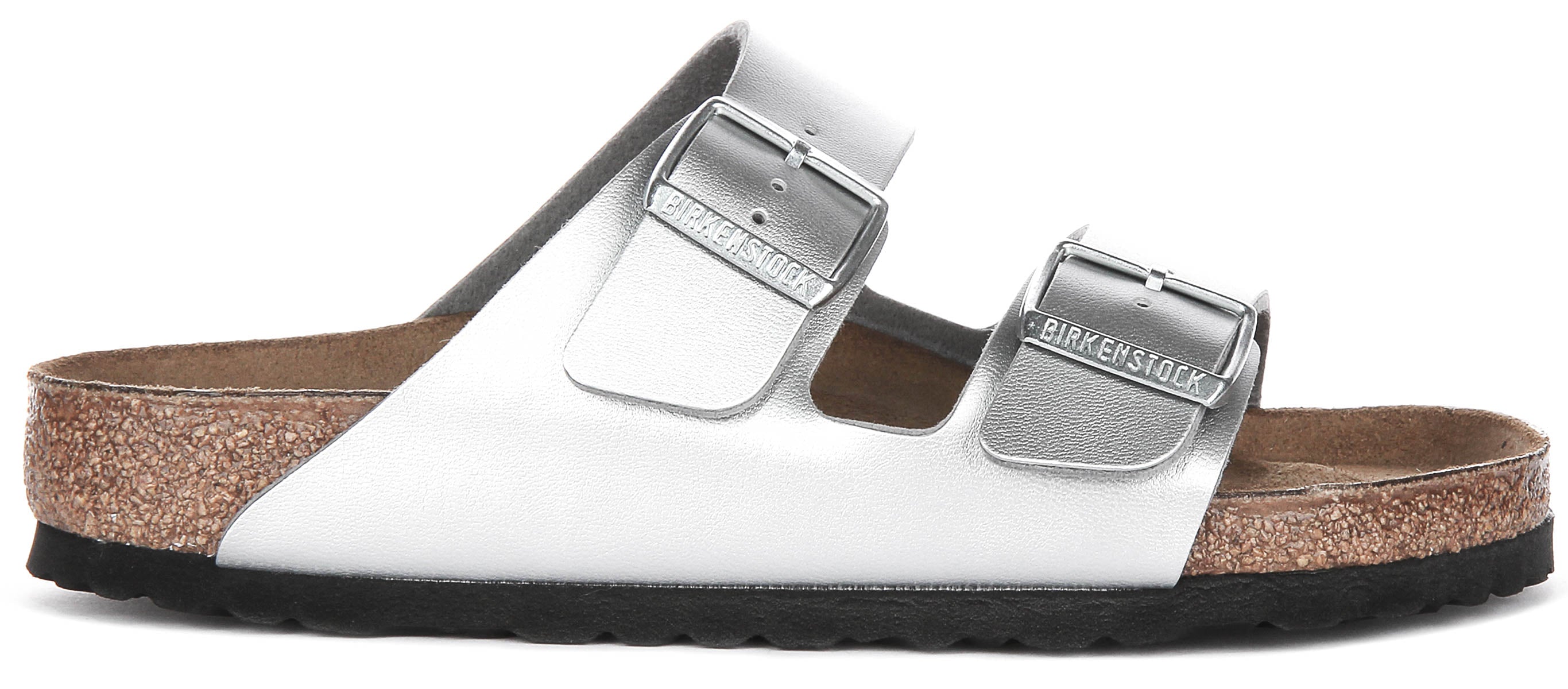 Birkenstock Arizona Bs Argent | Coupe Standard Secondary image