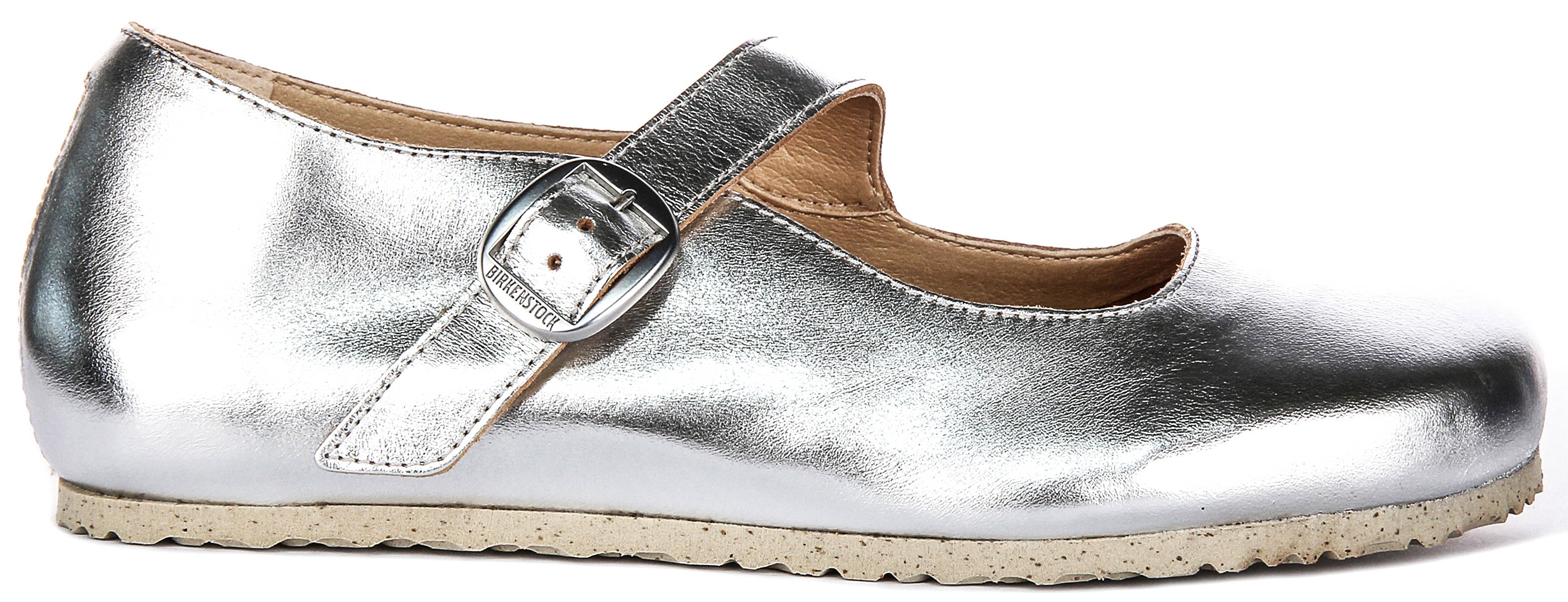Birkenstock Tracy In Silver For Unisex Secondary image