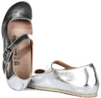 Birkenstock Tracy In Silver For Unisex