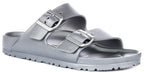 Birkenstock Arizona Eva In Silver | Narrow Fit