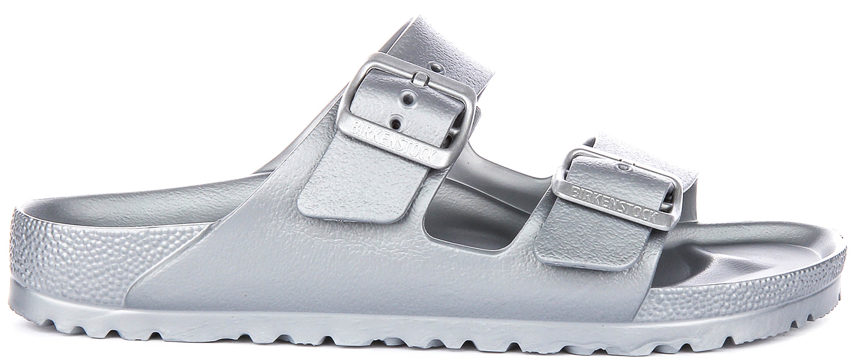 Birkenstock Arizona Eva In Silver | Narrow Fit