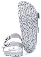 Birkenstock Arizona Eva In Silver | Narrow Fit