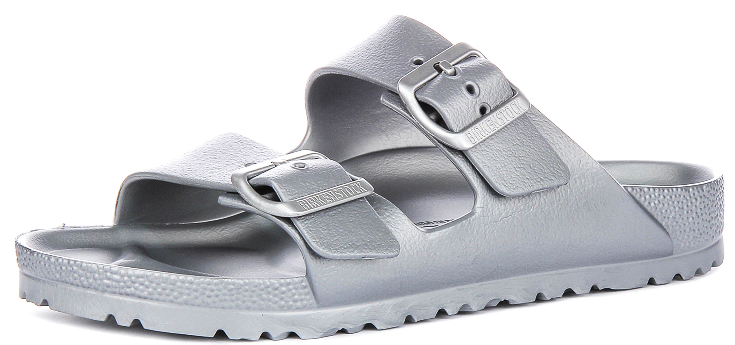 Birkenstock Arizona Eva In Silver | Narrow Fit