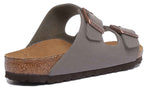 Birkenstock Arizona sandales à double lanière en pierre Birko Flor en liège pour femmes