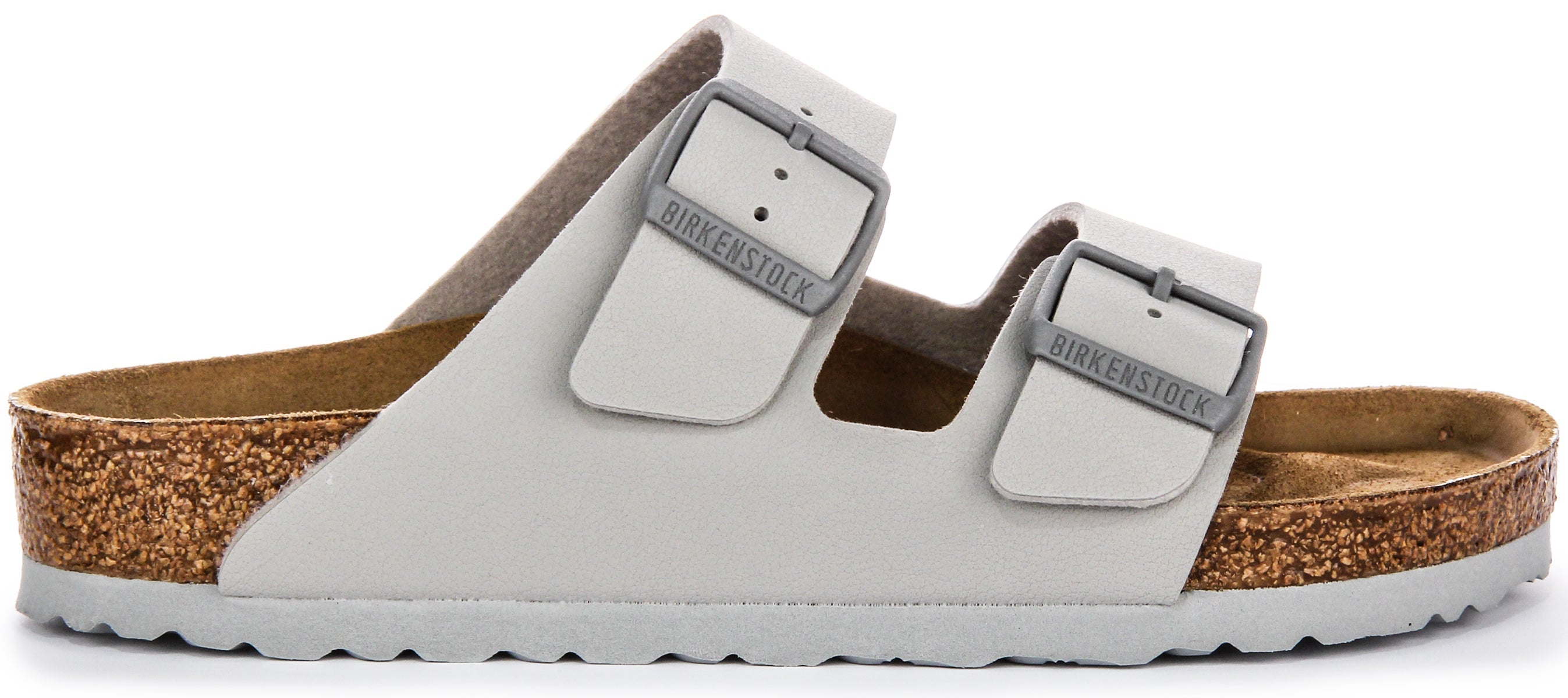 Birkenstock Arizona BF Deux Sangles Ajustables Sandales Femme en Birko Flor Pierre Secondary image