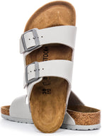 Birkenstock Arizona BF Deux Sangles Ajustables Sandales Femme en Birko Flor Pierre