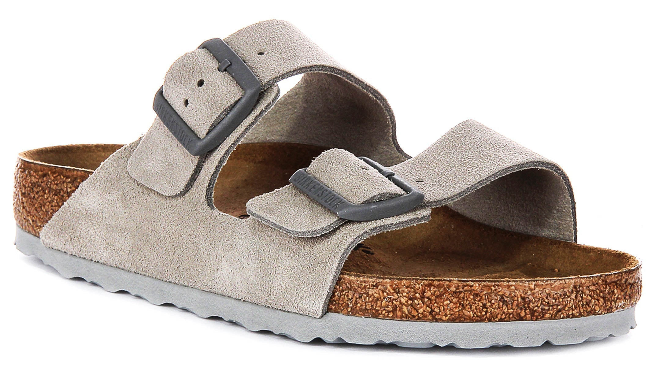 Birkenstock Arizon Bs en Stone pour Femme | Coupe Standard Main image