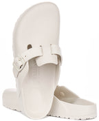 Birkenstock Boston Eva In Stone | Narrow Fit