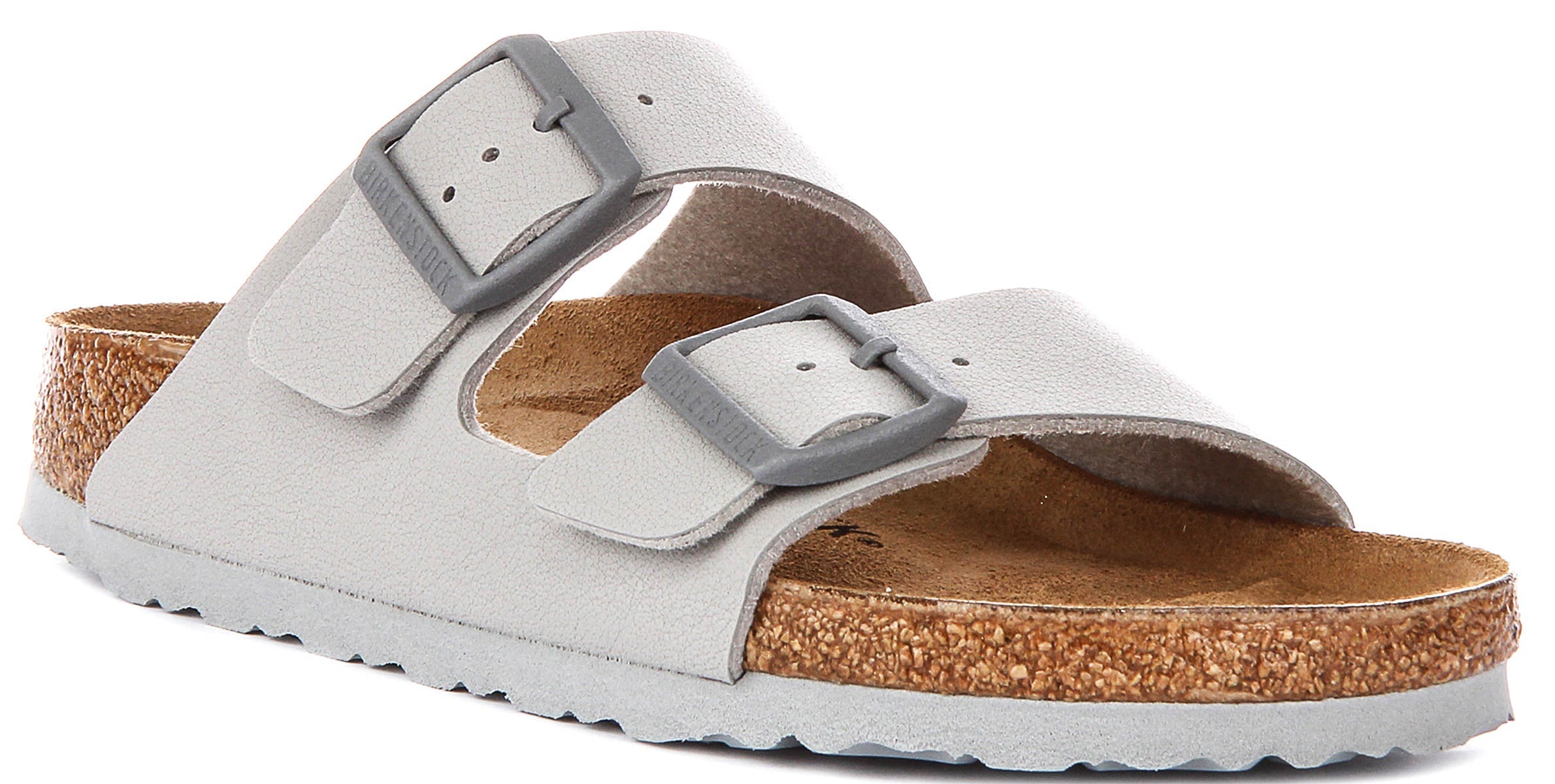 Birkenstock Arizona Bs In Stone | Narrow Fit Main image