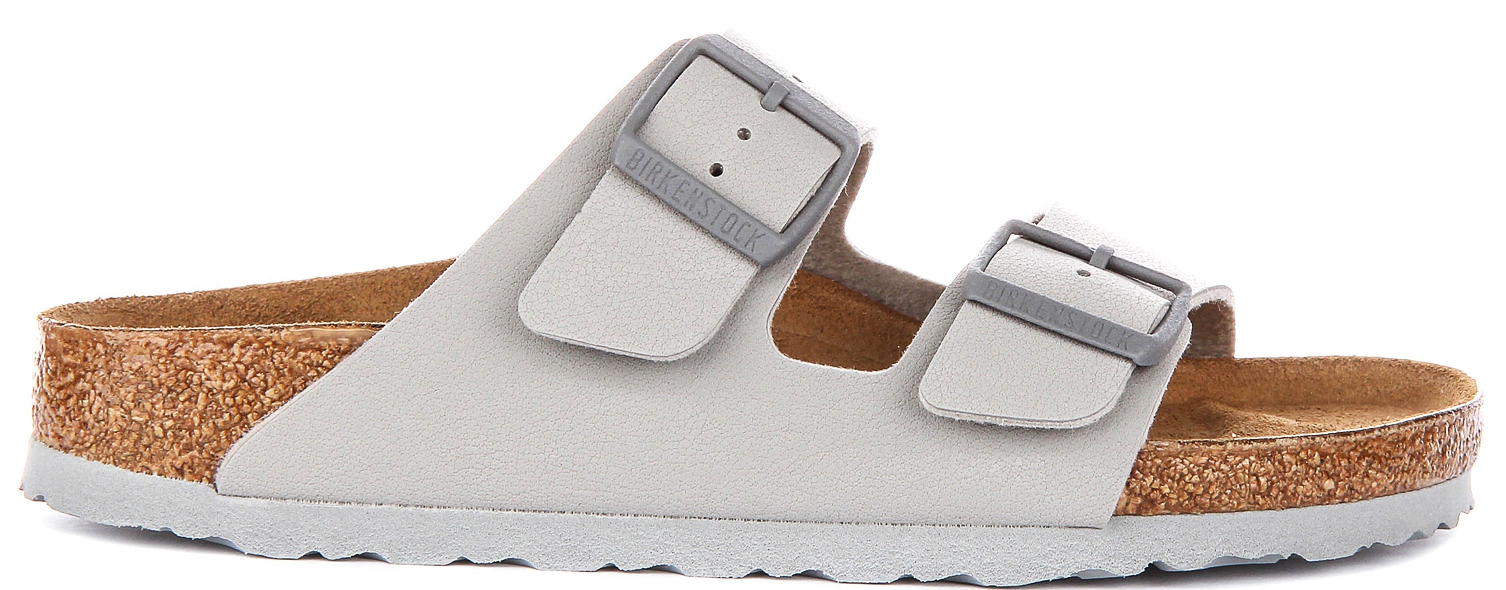Birkenstock Arizona Bs In Stone | Narrow Fit Secondary image