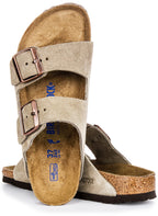 Birkenstock Arizona Semelle Douce Taupe | Coupe Étroit