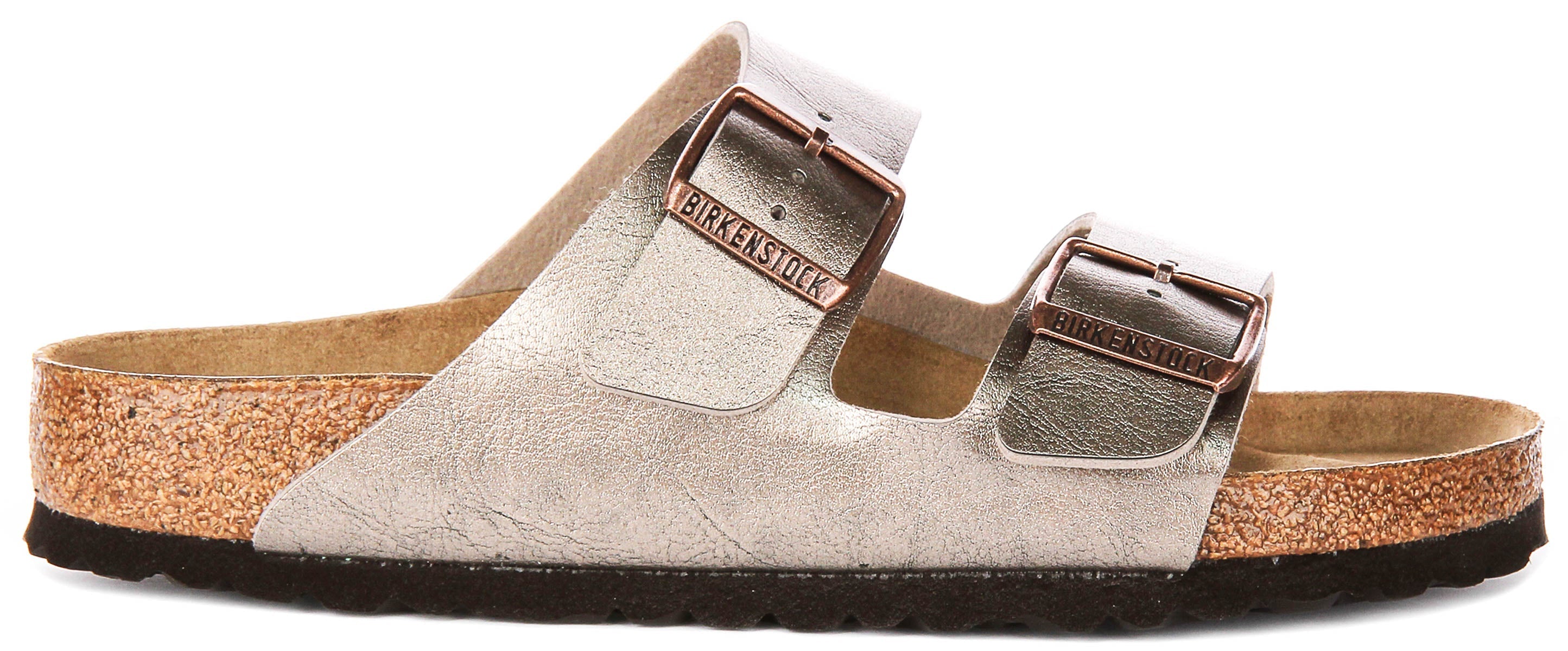 Birkenstock Arizona Bs en Taupe | Coupe Standard Secondary image
