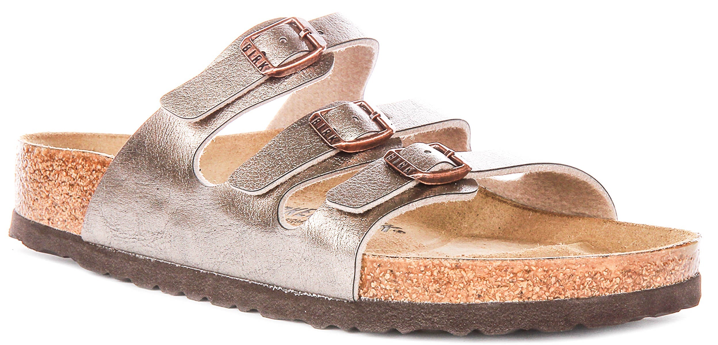 Birkenstock Florida Bs In Taupe | Regular Fit Main image