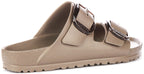Birkenstock Arizona Eva Big Buckle In Taupe | Narrow Fit