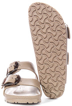 Birkenstock Arizona Eva Big Buckle In Taupe | Narrow Fit
