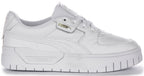 Puma Cali Dream Baskets Femme en Cuir Blanc Modèle à Lacets Classique