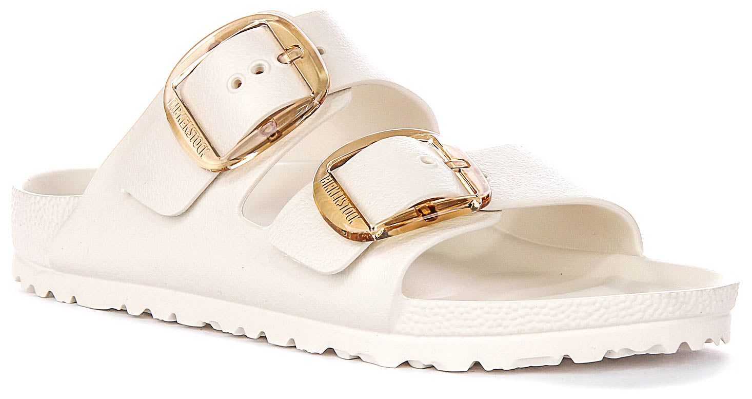 Birkenstock Arizona Eva Big Buckle In White | Narrow Fit Main image