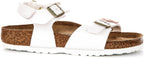 Birkenstock Rio Kids In White For Juniors | Regular Fit