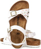 Birkenstock Rio Kids In White For Juniors | Regular Fit
