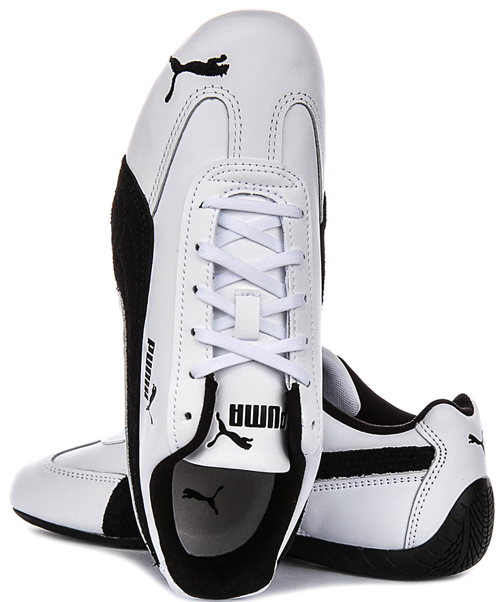 Puma Speedcat Leather In White Black For Unisex Secondary image