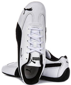 Puma Speedcat Leather In White Black For Unisex